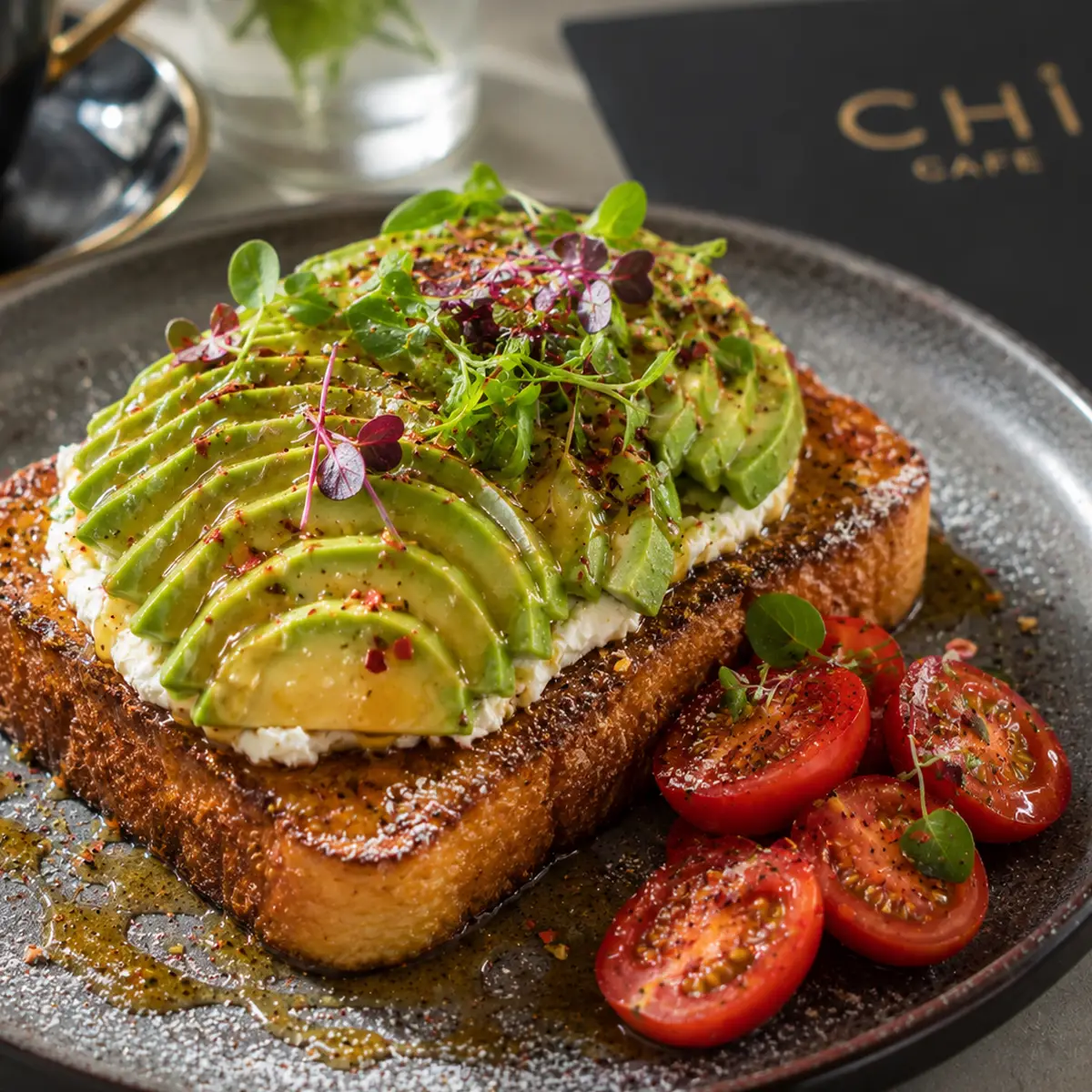 Chi Cafe avokado lezzeti